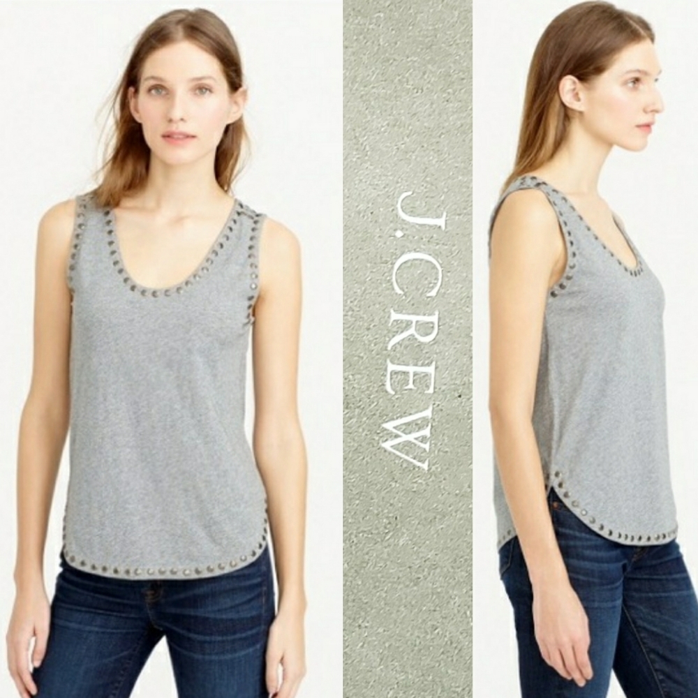 J. Crew NWT Studded Tank